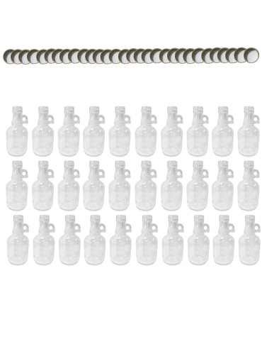 Butelki 250 ml galon z uchwytem soki na olej oliwę fi31 30szt NAKRĘTKI - product 2