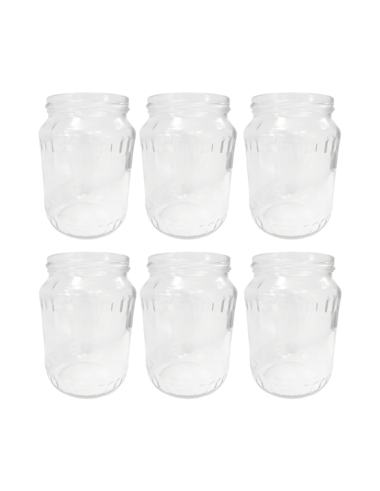 Słoiki - Słoiki 720ml 0,7l soki ogórki kiszone kompot fasolka szparagowa 6sztuk 82mm - product b2b.wamar.biz 2