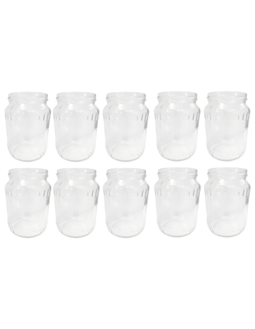 Słoiki 720ml 0,7l soki ogórki kiszone fasolka szparagowa 10sztuk 82mm PZH - product 2