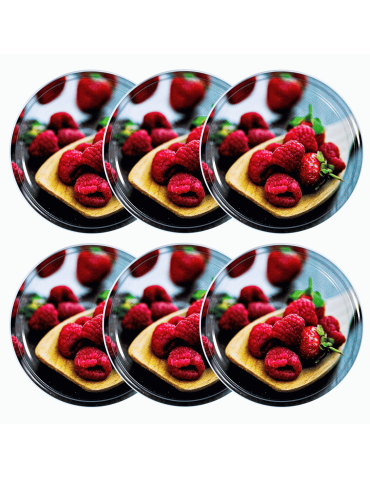 Pokrywki dekielki zakrętki nakrętki wieczka wieka 82mm 6 szt WZÓR M PZH - product 2