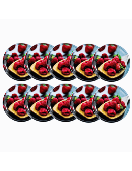 Pokrywki dekielki zakrętki nakrętki wieczka wieka 82mm 10 szt WZÓR M PZH - produkt 2