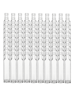 Butelki 250 ml maraski kwadratowe soki na oliwę fi31 100szt BEZ NAKRETEK - product 2