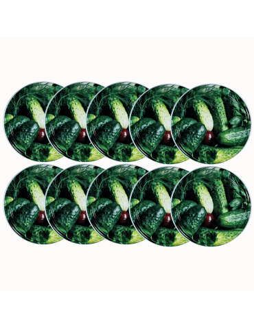 Pokrywki dekielki zakrętki nakrętki wieczka wieka 82mm 10 szt WZÓR O PZH - product 2