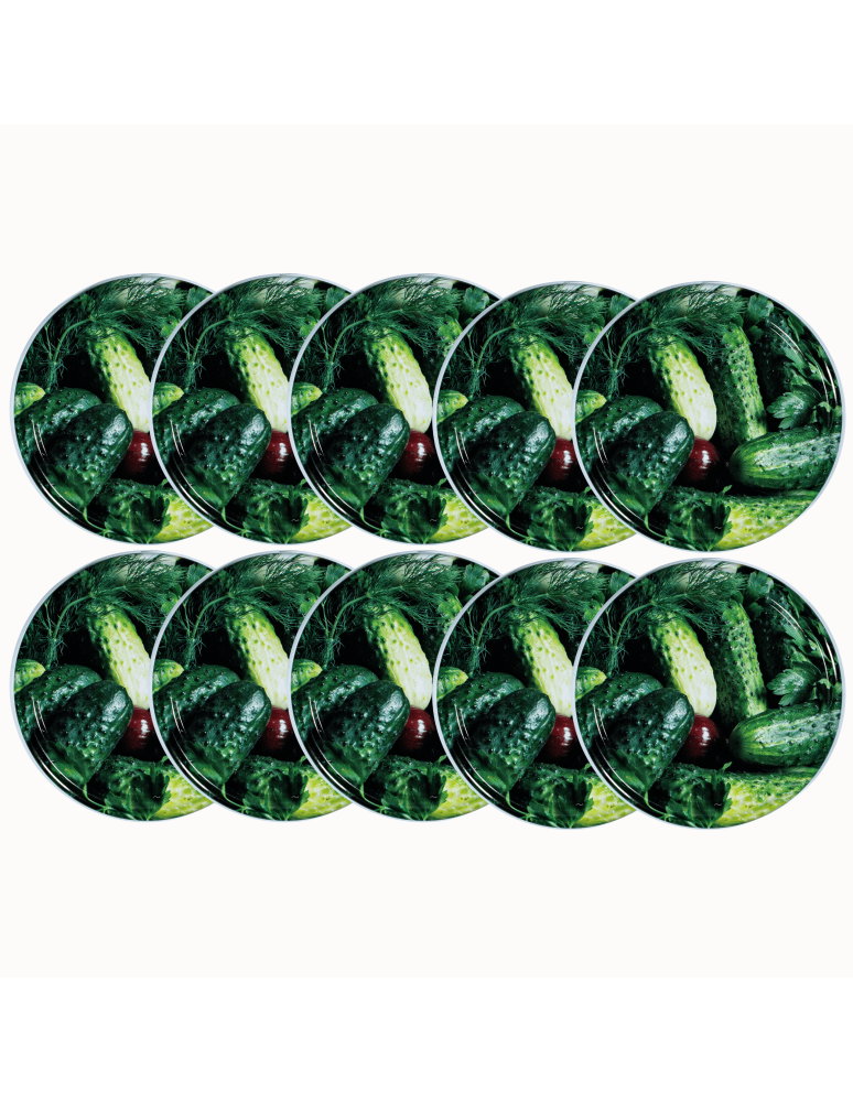 Słoiki i Dodatki - Pokrywki dekielki zakrętki nakrętki wieczka wieka 82mm 10 szt WZÓR O PZH - product b2b.wamar.biz 2