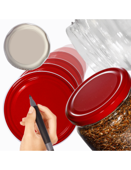 Pokrywki dekielki zakrętki nakrętki wieczka wieka 82mm 6 szt WZÓR R PZH