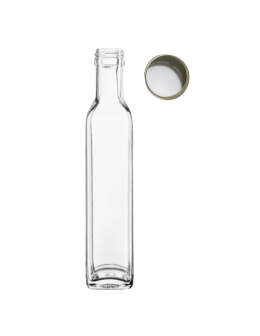 Butelka 250 ml maraska kwadratowa soki na olej oliwę fi31 1szt NAKRĘTKA - product 2
