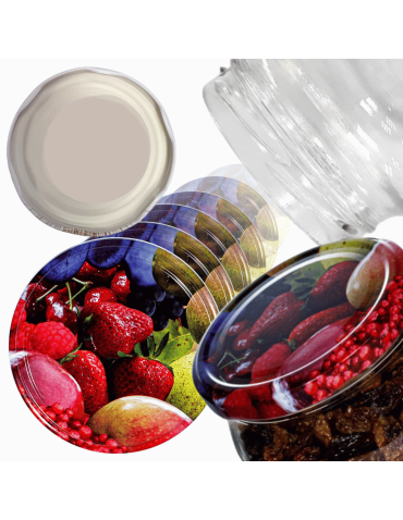 Pokrywki dekielki zakrętki nakrętki wieczka wieka 82mm 6 szt WZÓR U PZH