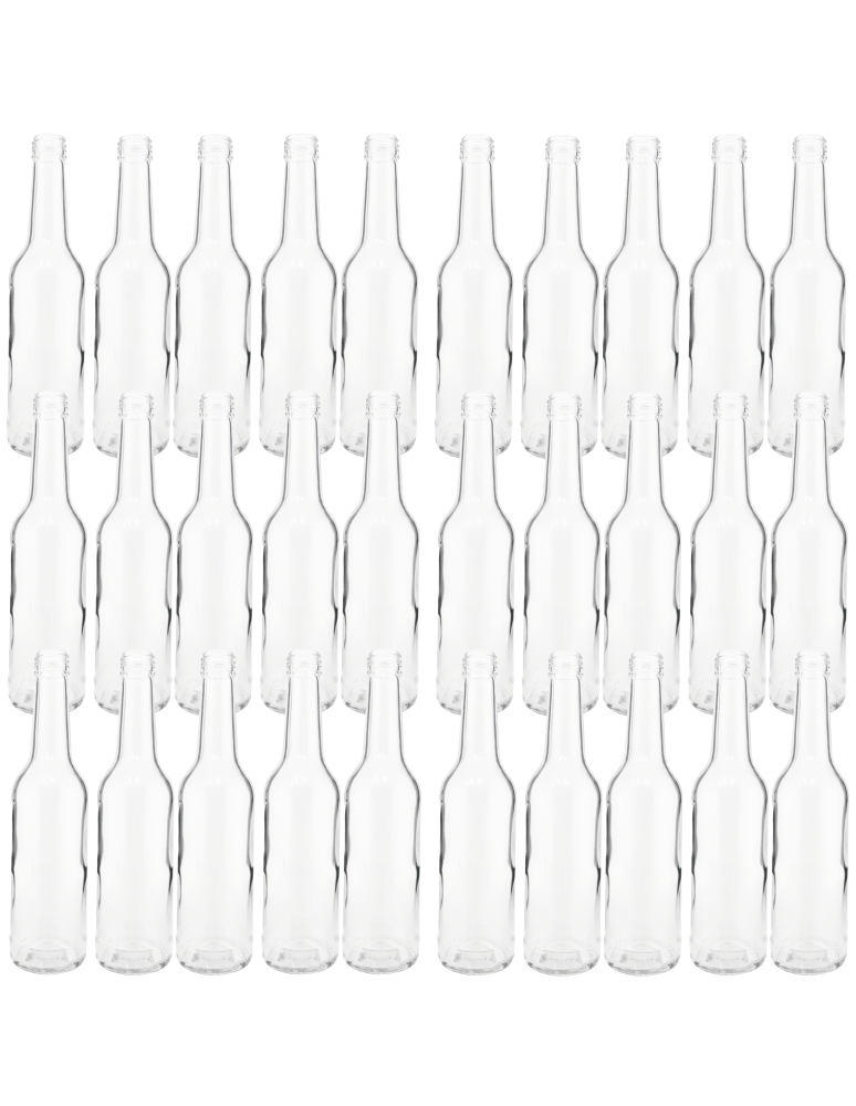 Szklane butelki na alkohol - galoniki - Butelki 330 ml na sok nalewkę syrop tradycyjne fi28 30szt BEZ NAKRETEK - product b2b.wamar.biz 2