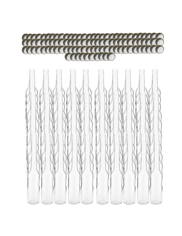 Butelki 330 ml na sok nalewkę syrop tradycyjne fi28 100szt NAKRĘTKI - product 2