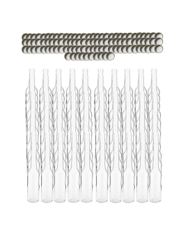 Butelki 330 ml na sok nalewkę syrop tradycyjne fi28 100szt NAKRĘTKI - product 2