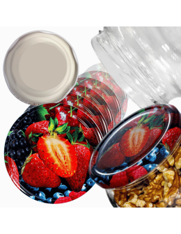 Pokrywki dekielki zakrętki nakrętki wieczka wieka 82mm 10 szt WZÓR W PZH