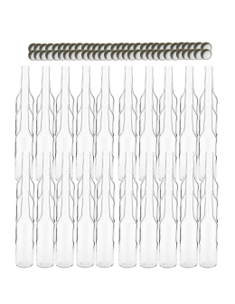 Butelki 330 ml na sok nalewkę syrop tradycyjne fi28 60szt NAKRĘTKI - product 2