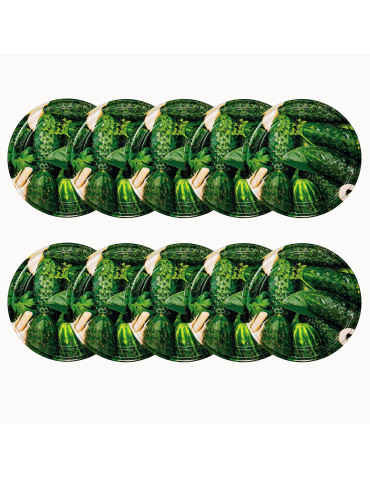 Pokrywki dekielki zakrętki nakrętki wieczka wieka 100mm 10 szt WZÓR O PZH - product 2