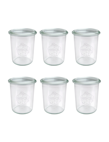Słoiki Weck 160 ml słoiki szklane ozdobne MOLD na deserki pucharki 6szt - product 2