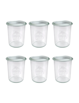Słoiki Weck 160 ml słoiki szklane ozdobne MOLD na deserki pucharki 6szt - product 2