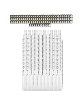 Butelki 500 ml na sok nalewkę syrop tradycyjne fi28 100szt NAKRĘTKI - produkt 2