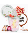 Słoik Weck 160 ml przetwory MOLD żaroodporny dżem zapinki wieko gumka 1szt