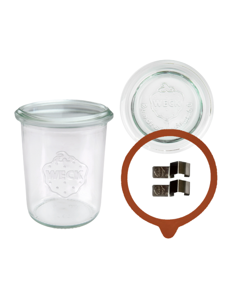 Słoiki weck - Słoik Weck 160 ml przetwory MOLD żaroodporny dżem zapinki wieko gumka 1szt - product b2b.wamar.biz 2