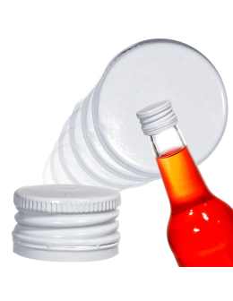 Pokrywki dekielki zakrętki nakrętki wieczka wieka 28mm 100 szt WZÓR B PZH