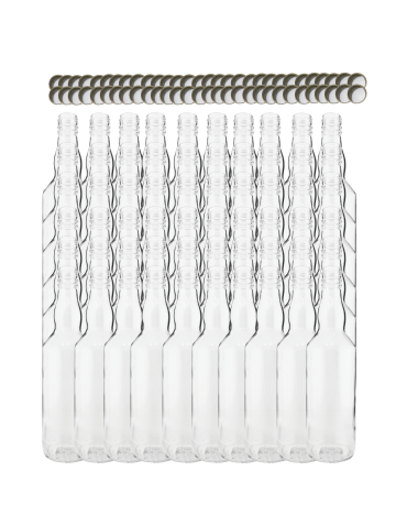 Butelki 500 ml na sok nalewkę syrop tradycyjne fi28 60szt NAKRĘTKI - product 2