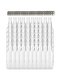 Butelki 500 ml na sok nalewkę syrop tradycyjne fi28 60szt NAKRĘTKI - produkt 2