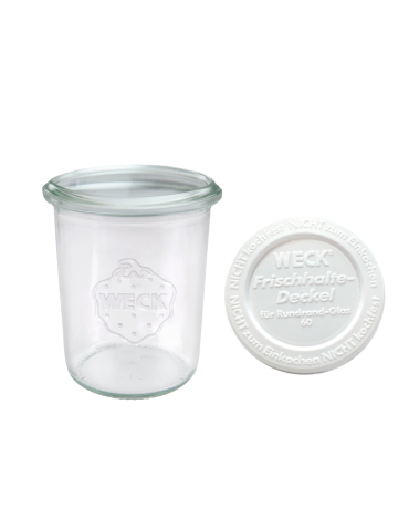 Słoik Weck 160ml na przetwory MOLD żaroodporny plastikowe wieko 1szt TRWAŁE - product 2