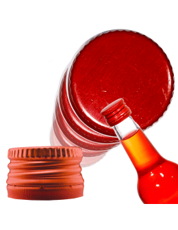 Pokrywki dekielki zakrętki nakrętki wieczka wieka 28mm 30 szt WZÓR R PZH