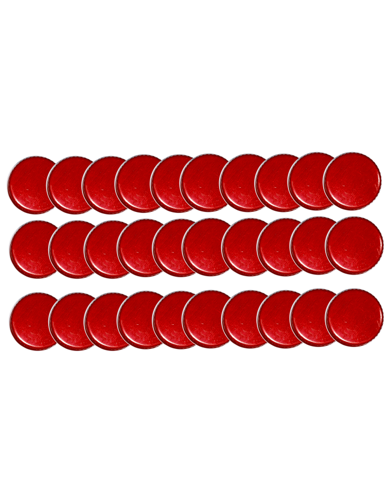 Słoiki i Dodatki - Pokrywki dekielki zakrętki nakrętki wieczka wieka 28mm 30 szt WZÓR R PZH - product b2b.wamar.biz 2