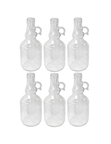 Butelki 500 ml galon z uchwytem soki na olej oliwę fi31 6szt BEZ NAKRETEK - product 2