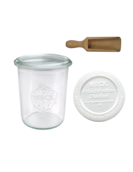 Słoik Weck 160ml na przetwory MOLD żaroodporny plastikowe wieko MIARKA 1szt - product 2