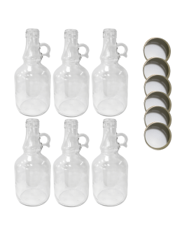 Butelki 500 ml galon z uchwytem soki na olej oliwę fi31 6szt NAKRĘTKI - product 2