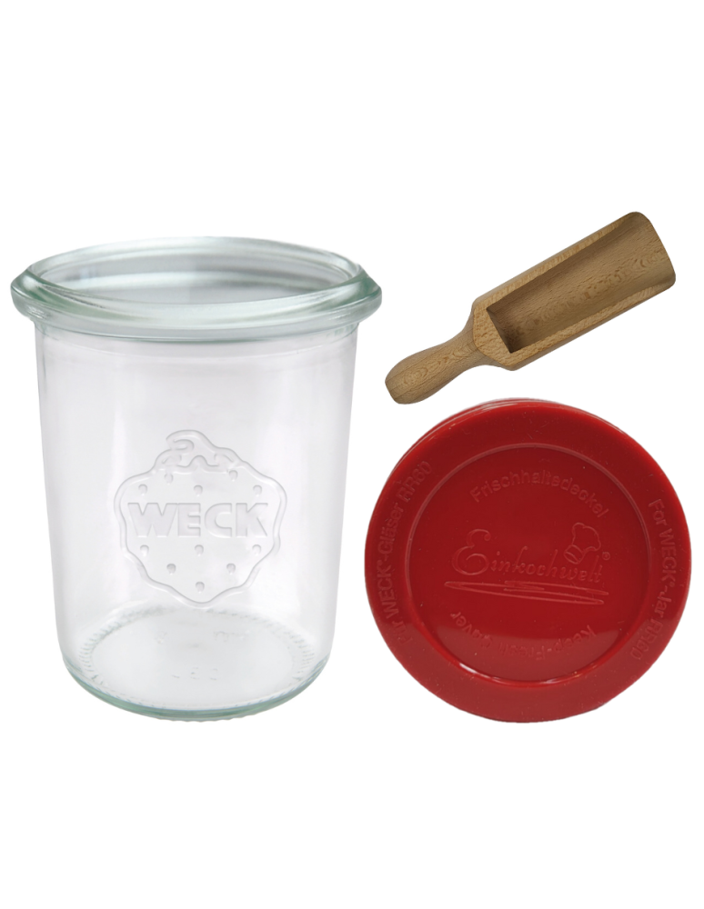 Słoiki weck - Słoik Weck 160ml na przetwory MOLD żaroodporny silikonowe wieko 1szt miarka - product b2b.wamar.biz 2