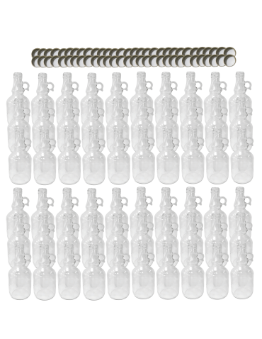 Butelki 500 ml galon z uchwytem soki na olej oliwę fi31 60szt NAKRĘTKI - product 2