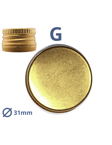 Słoiki i Dodatki - Pokrywki dekielki zakrętki nakrętki wieczka wieka 31mm 10 szt WZÓR G PZH - product 4