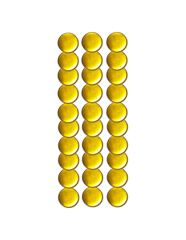 Pokrywki dekielki zakrętki nakrętki wieczka wieka 31mm 30 szt WZÓR G PZH - product 2