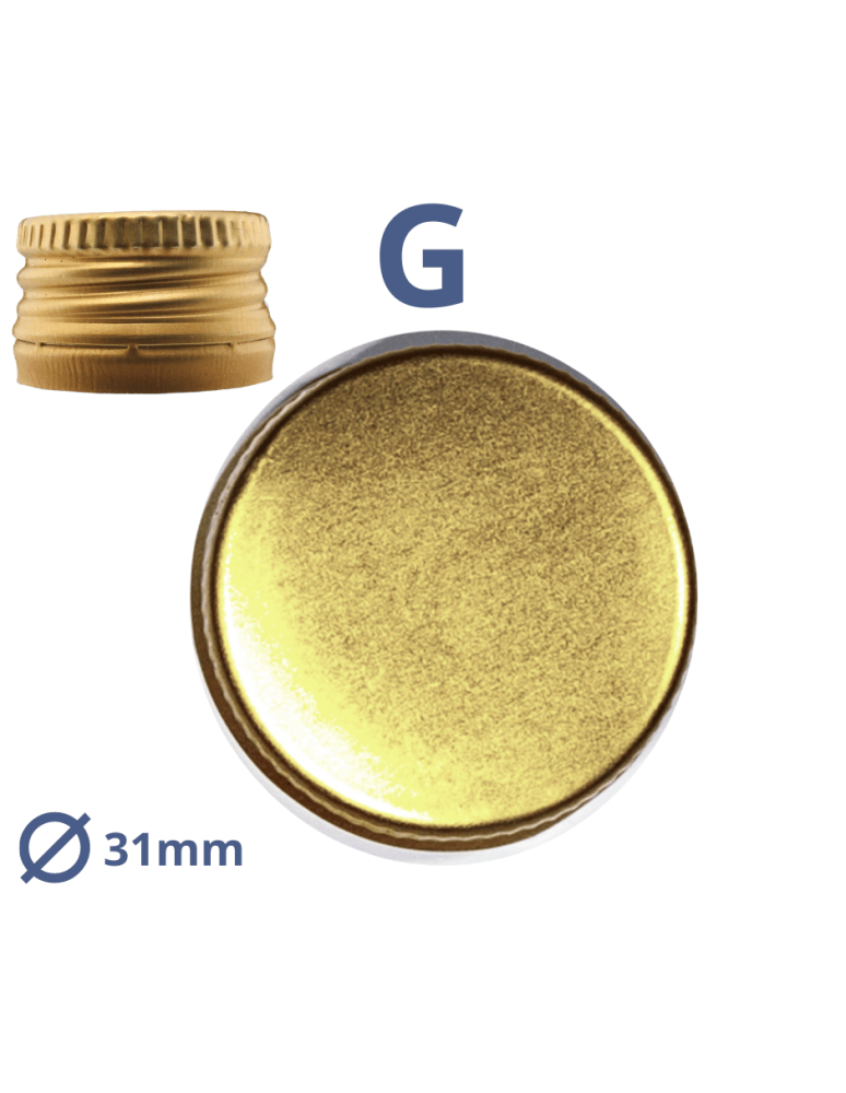 Słoiki i Dodatki - Pokrywki dekielki zakrętki nakrętki wieczka wieka 31mm 30 szt WZÓR G PZH - product b2b.wamar.biz 4