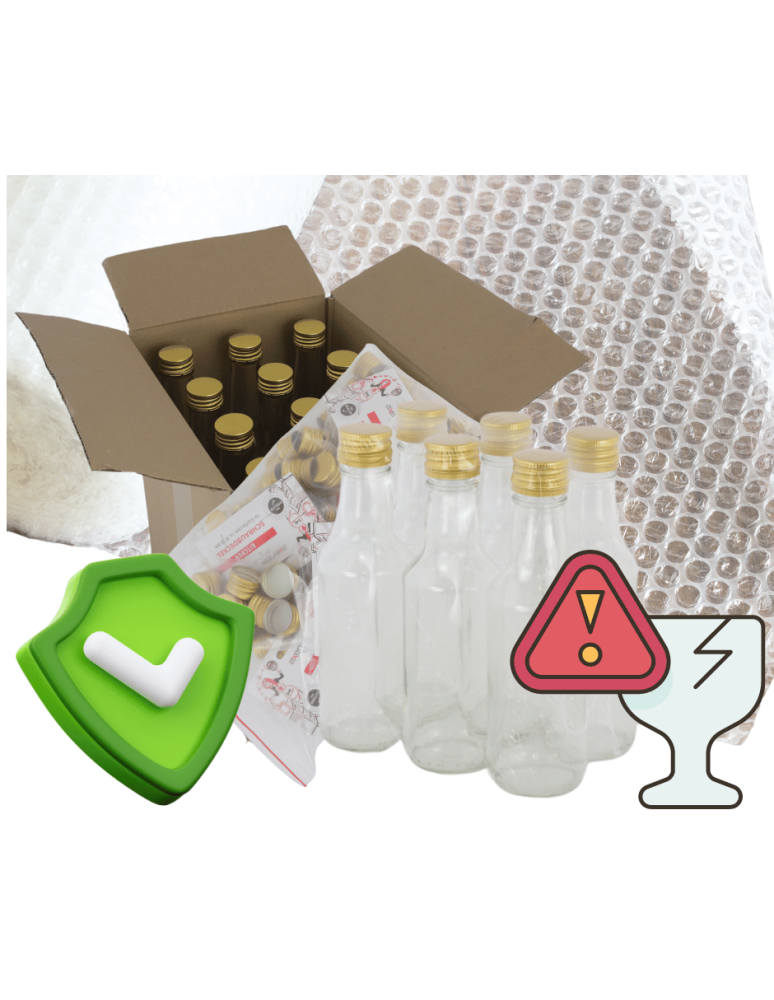 Szklane butelki na alkohol - galoniki - Butelka 500 ml maraska kwadratowa zielona na olej oliwę fi31 1szt NAKRĘTKA - product b2b.wamar.biz 12