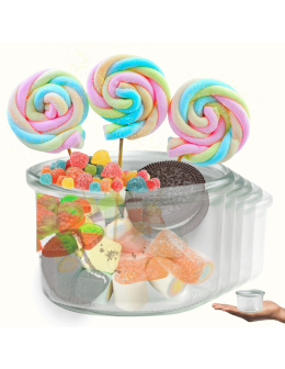 Słoiki Weck 200 ml słoiki szklane ozdobne MOLD na deserki pucharki 12szt