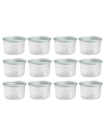 Słoiki Weck 200 ml słoiki szklane ozdobne MOLD na deserki pucharki 12szt - product 2