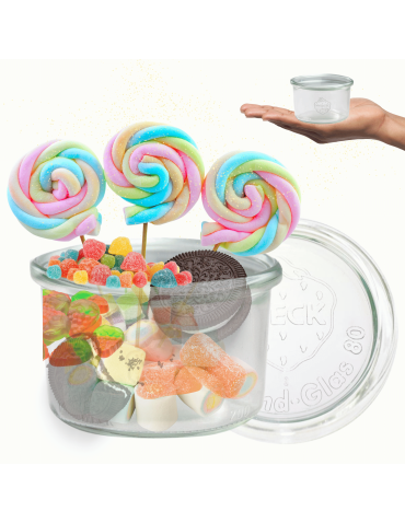 Słoik Weck 200 ml słoik szklany ozdobny MOLD na deser wieko szklane 1szt