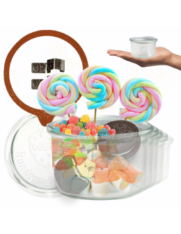 Słoiki Weck 200 ml pucharek MOLD żaroodporne dżem zapinki wieko gumka 6szt