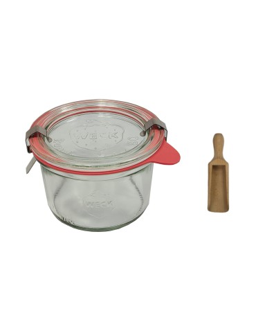 Słoik Weck 200ml pucharek MOLD żaroodporny miarka zapinki wieko gumka 1szt - product 2