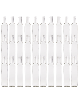 Butelki 500 ml maraski kwadratowe soki na olej oliwę fi31 30szt BEZ NAKRETEK - product 2