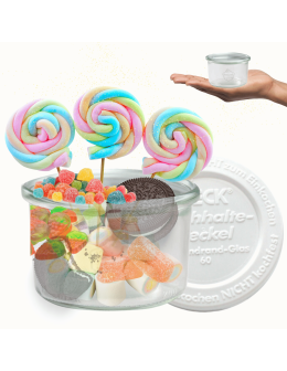 Słoik Weck 200ml na pucharek MOLD żaroodporny plastikowe wieko 1szt TRWAŁE