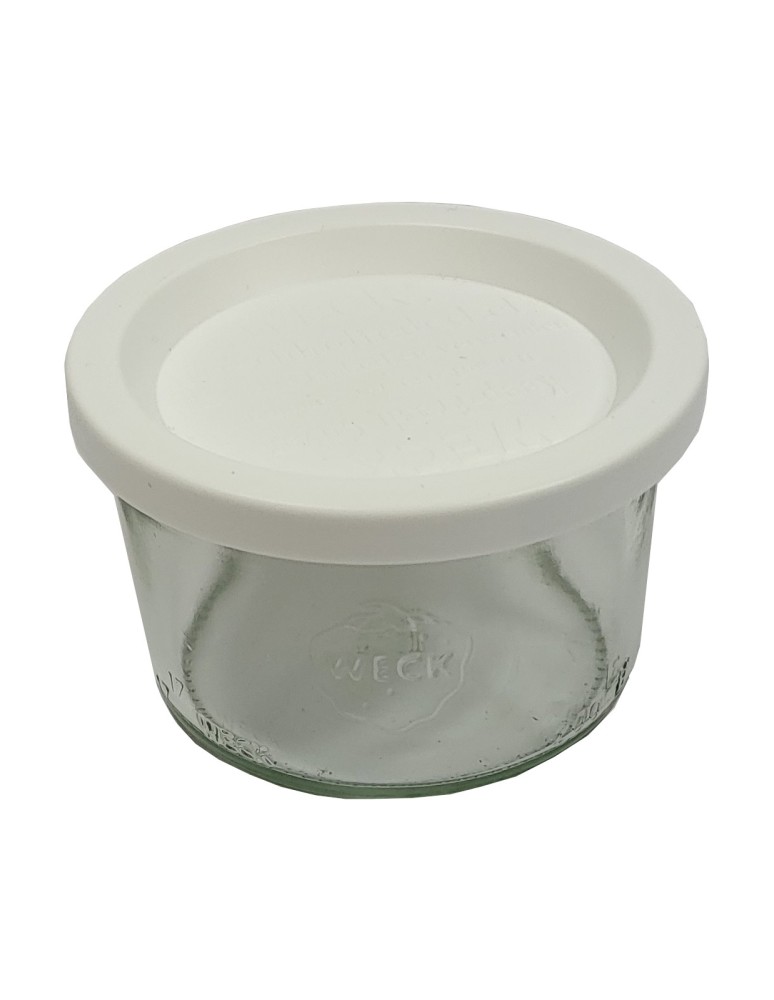 Słoiki weck - Słoik Weck 200ml na pucharek MOLD żaroodporny plastikowe wieko 1szt TRWAŁE - product b2b.wamar.biz 2