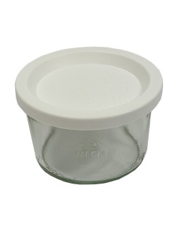 Słoik Weck 200ml na pucharek MOLD żaroodporny plastikowe wieko 1szt TRWAŁE - product 2