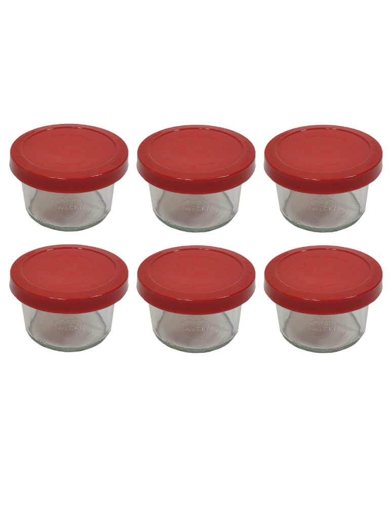 Słoiki weck - Słoiki Weck 200ml pucharek MOLD żaroodporne silikonowe wieka 6szt TRWAŁE - product b2b.wamar.biz 2