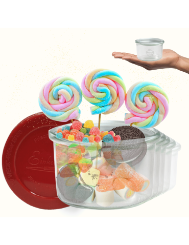 Słoiki Weck 200ml pucharek MOLD żaroodporne silikonowe wieka 12szt TRWAŁE