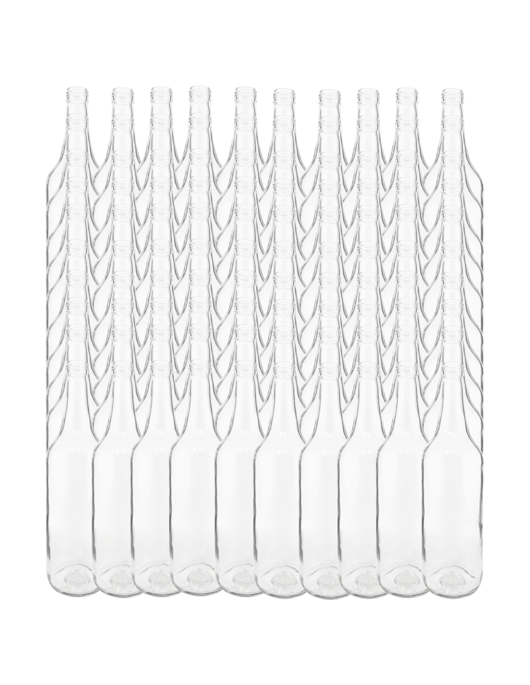 Szklane butelki na alkohol - galoniki - Butelki 700ml na sok nalewkę syrop ocet tradycyjne fi28 100szt BEZ NAKRETEK - product b2b.wamar.biz 2