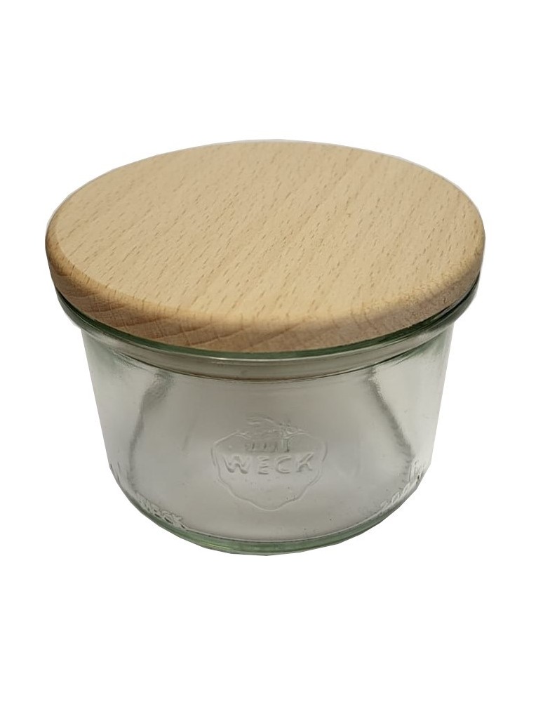 Słoiki weck - Słoik Weck 200ml na pucharek MOLD żaroodporny drewniane wieko 1szt SOLIDNY - product b2b.wamar.biz 2